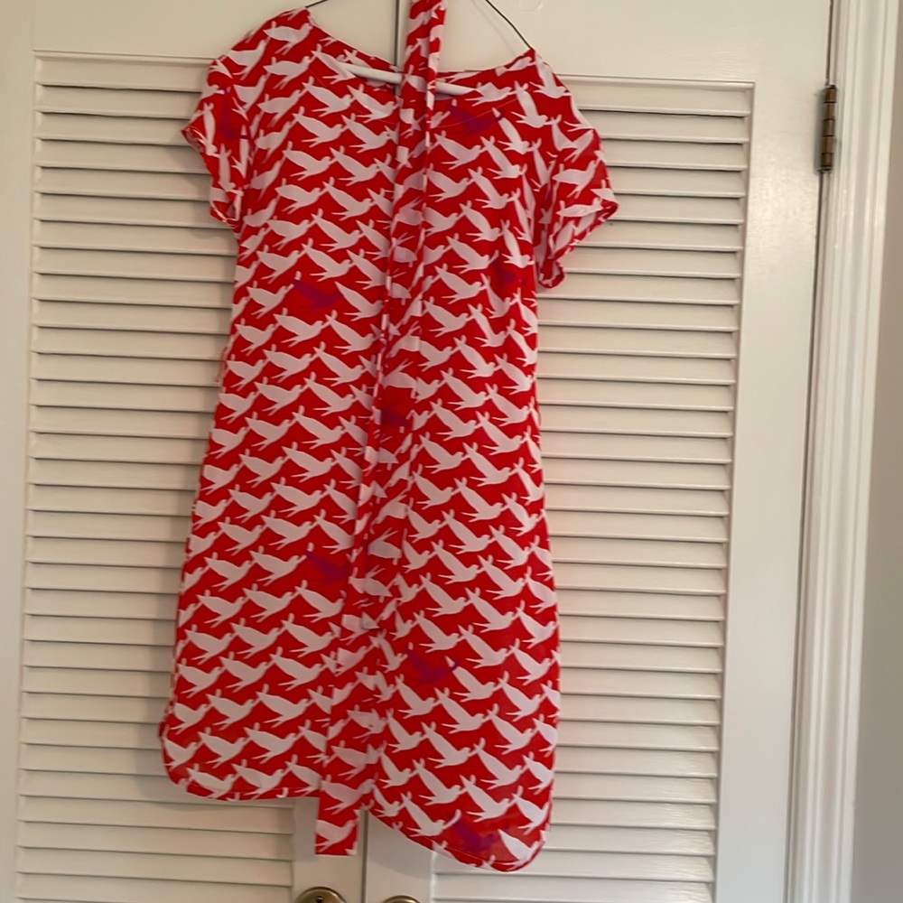 Hatley bird patterned dress